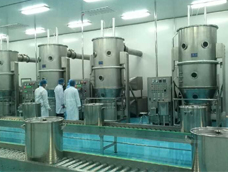 沸腾干燥机应用于制药行业